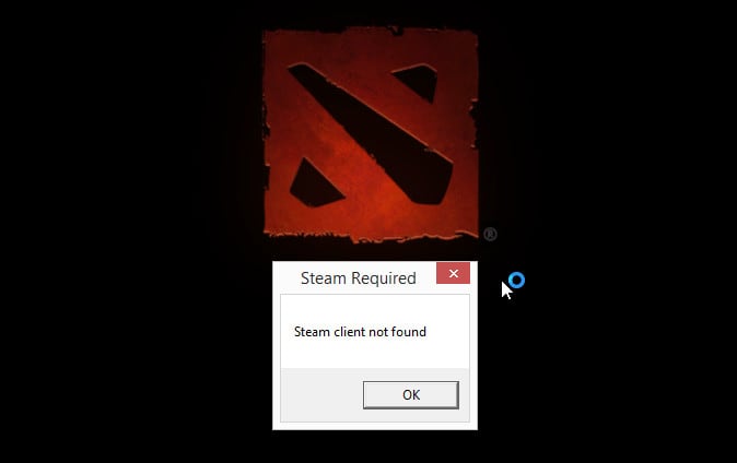 Исправляем ошибку Steam client not found