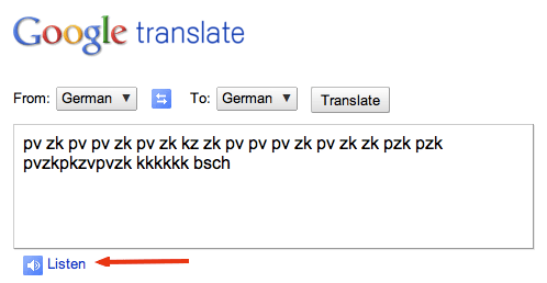 Озвучиваем слова через Google Translator