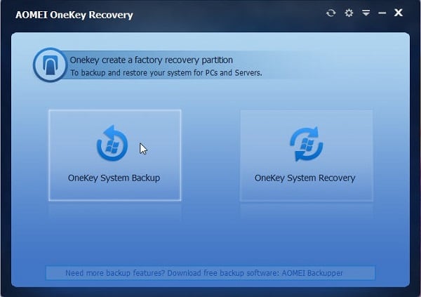 Используйте Acer Recovery Program