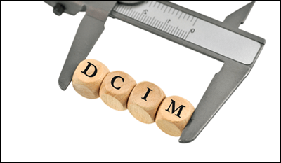 В некоторых случаях папка DCIM может превратиться в файл большого размера